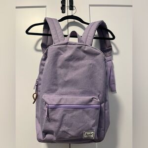 Herschel Supply Company Lavender Purple Canvas Backpack